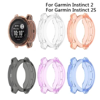 TPU Protector Case For Garmin Instinct 2 2S Watch Bracelet Soft Protector Case Protective Cover Shatterproof Shell Not Screen