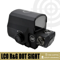 Tactical L-C-O Red and Green Dot Sight Tactical Hunting Rifles Scopes Reflex Sight Fit 20mm Rail Mount