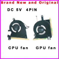 New Laptop CPU GPU Cooling Fan For ASUS ROG FLOW X13 GV302X GV302 GV302R GV302Q GV302QC GV302QH 2023 DC 5V 0.8A