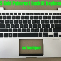US Gold Palmrest backlit keyboard for Asus UX331U UX331UA UX331UN 90NB0GZ5-R31US0