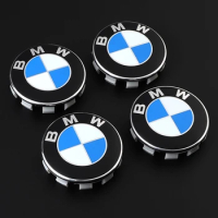 4Pcs 68mm 56mm Car Wheel Center Hub Cap Caps Emblem Logo For BMW E90 E60 E61 E93 E87 E36 E46 E39 E53 F30 F20 F10 F15 X1 X3 X5 X6