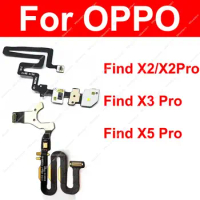 Flash Light Proximity Sensor Ambient Flex Cable For OPPO Find X2 X2Pro X3Pro X5 Pro MIC Microphone Flex Cable Ribbon Parts