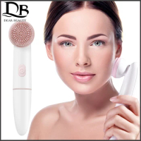Vibrating Facial Cleanser Brush Waterproof IPX6 Electric Cleaning Deep Washing Unblock Blockages Open Pores Remove Dirty