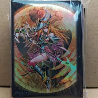 100Pcs Yugioh Master Duel Monsters Dark Magician Girl Valkyria Collection Official Sealed Card Protector Sleeves