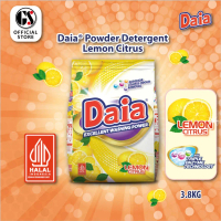 DAIA Powder Detergent Lemon Citrus 3.8kg
