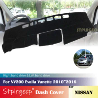 for Nissan NV200 2010-2016 Evalia Vanette Anti-Slip Dashboard Cover Protective Pad Car Accessories Sunshade Carpet 2015 2014