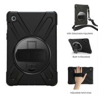Case for Samsung Galaxy Tab S5e 10.5 Inch 2019 SM-T720/SM-T725,Heavy Duty Shockproof Cover Hand Shoulder Strap Swivel Kickstand