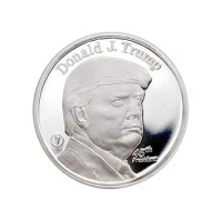 2024 Trump Challenge Coin White House Trump Coin 2024 Challenge Coin Presidential Campaign Donald J Trump American Coin