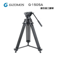 【EC數位】GIZOMOS  G-1506A 鋁合金雙腳管三腳架 油壓雲台 三腳架