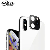 Rear Camera Protector Film Stick for iPhone X Xs Max Looks like 11 Pro For iPhone 11 Pro Fake Camera Sticker X XSM change 11pro