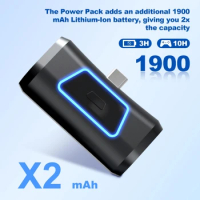 Wireless Controller Battery Pack Rechargeable 1900mAh Power Energy Saving Fit for PlayStation5 Game Handle