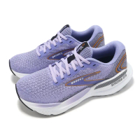 【BROOKS】慢跑鞋 Glycerin GTS 21 女鞋 紫 白 輕量 回彈 甘油系列 運動鞋(1204091B544)