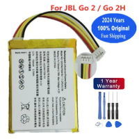 2024 Years 730mAh 100% Original Rechargeable Battery For JBL Go 2 Go2 / Go 2h Go2h MLP28415 Bluetooth Speaker Battery Bateria