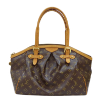【二手名牌BRAND OFF】LOUIS VUITTON LV 路易威登 棕色 原花 帆布 Tivoli GM 肩背包 M40144
