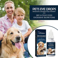 Pet Eye Drops Tear Stains Remover Cataracts Eye Care Treating For Dry Eyes Pet Tear Stain Remover Eye Lubricating Eye Drops J7B7