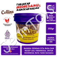 Collins Crunchy 350gr - COLLINS CHOCO CRUNCHY [JAKARTA] coklat selai