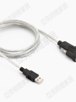 工業級USB轉RS232串口線db9母頭USB轉COM口轉換英國FT232芯ZE599【亞德機械五金家居】