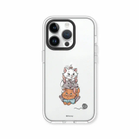 【RHINOSHIELD 犀牛盾】iPhone 14/Plus/Pro/Max/Clear透明防摔手機殼/迪士尼經典系列-貓兒歷險記(迪士尼)