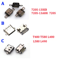 10Pcs USB Charging Dock Plug Charger Port Connector For Lenovo T480 T580 L480 L580 L490 720S-13IKB 720S-13ARR 720S Type C Jack