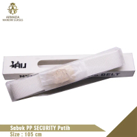 Sabuk Security Putih Dan Hitam | PP Sabuk Security | Ikat Pinggang Pria Wanita Dewasa