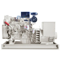 For Philippines Indonesia Ship use powered by 6BTA5.9-GM100 boat engine type marine generator 80kw