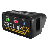 OBDLink CX -Designed For Bimmercode Bluetooth 5.1 BLE OBD2 Adapter Works with iPhone/iOS &amp; Android, Car Coding, OBD II