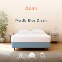 Domi Dipan Nordic Blue / Tempat Tidur / Divan Kasur Modern Minimalis Divan 120 x 200