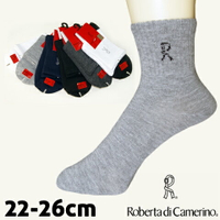 【衣襪酷】Roberta 刺繡休閒襪╭＊舒適好穿《長襪/男襪/棉襪/白襪》