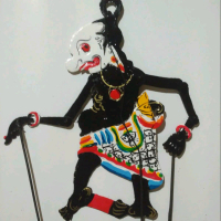 NALA GARENG BOLONG BADRANAYA TOKOH WAYANG KULIT BAHAN KARTON DUPLEK HALUSAN