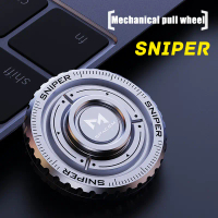 Fidget Spinner, เงินหมุน, สแตนเลสปลายนิ้ว, กล, EDC, ป้องกันความเครียด, Fidget Slider Spinner, ของเล่