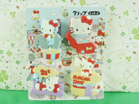 【震撼精品百貨】Hello Kitty 凱蒂貓~造型夾-4入夾子-遊樂園圖案