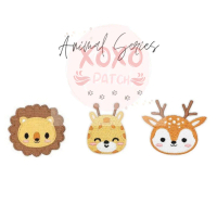 BORDIR PATCH ANIMAL SERIES IRON ON/ PATCH BORDIR ANIMAL / BORDIR PATCH