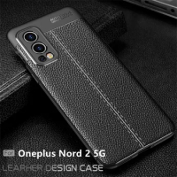 For Cover Oneplus Nord 2 Case For Oneplus Nord 2 5G Capas Shockproof Soft TPU Leather For Cover Oneplus Nord CE N200 2 5G Fundas