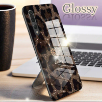 เคสโทรศัพท์, สำหรับ Huawei P20 Pro และ P20 Lite, ลายเสือดาวนำโชค, มีสไตล์, กันกระแทก, เคสกระจกมันวาว