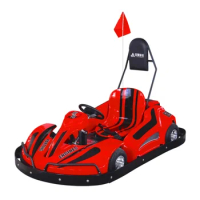 Cyclone S parent-child karting hot sale go karts for kids amusement electric go kart