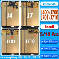 5/10PCS incell Screen For Samsung Galaxy J4 J400 J7 J700 LCD Display Touch Screen Digitizer For Samsung J701 J710 LCD Display