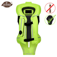 New Reflective Vest Safety Reflective Jacket Motorcycle Jacket Motorcycle Air Bag Moto Airbag Vest Motocross Racing Airbag S-3XL