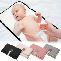 Foldable Changing Pad Waterproof Comfortable Portable Diaper Pad Changing Mat With Magic Sticker For Kids Accessories Diaper Mat