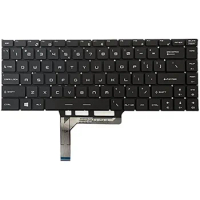 Keyboard Backlit US Replacement for MSI GS65 Stealth GS65VR MS-16Q1 MS-16Q2 8SE 8SG 8SF Thin 8RE 8RF NSK-FDABN_B00 P-180402-2