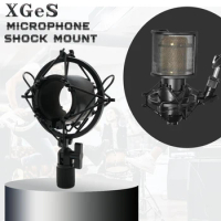 Plastic USB Capacitor Microphone Holder Stand Microphone Shock Mount