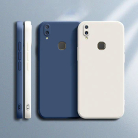 Coque Square Phone Case for Xiaomi Redmi Note 5 6 7 8 8T 9 9s 10S 10 Pro Redmi 8 8A 9 9A 9C 10A 10C Liquid Silicone Cover Case
