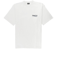 【Balenciaga 巴黎世家】Political Campaign 可樂刺繡 T-shirt(白色)