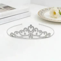 OEM SK-K81 Mahkota Anak Perempuan Bando Mahkota Wanita Korea Fashion Bando Princess / Bandana Mahkot