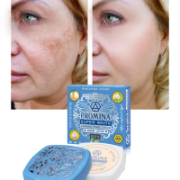 9 pcs Ginseng Pearl Skin Care Freckle Removing Facial Cream Natural Anti-Aging Skin Whitening Face Cream