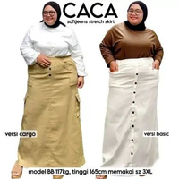 ZebaID | Caca Rok Jumbo Basic / Cargo 2XL 3XL 4XL BB 50 - 165 kg Soft Jeans Stretch Premium Melar Ro