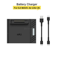 Battery Charger For DJI Air 2S Quick Charge Fast USB Charging Charger For DJI Mavic Air 2/Air 2S Drone Accessories