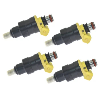 4 Pcs Fuel Injection Injector For MAZDA 626 2.0L 1955001330 195500-1330 Spare Parts Accessories