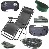 Folding Zero Gravity Reclining Lounge Portable Garden Beach Camping Outdoor Chair Sun Loungers Part