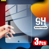 3pcs Tempered Glass Screen Protector For iPad Pro 11 12.9 10th 9th Generation 8th 7 6 5 4 3 2 Air 5 4 Mini 6 Pro 10.5 9.7 Film