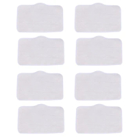 8 Pcs Cleaning Mop Cloths Replacement For Deerma ZQ610 ZQ600 ZQ100 Steam Engine Home Appliance Parts Accessories